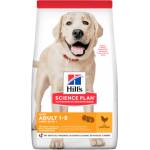 Hill's Hills Science Plan Adult Light Large Breed Chicken за едри породи с понижени енергийни нужди, 12+2kg