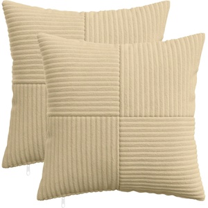 vidaXL Калъфка за възглавница 2 pcs ALMELO Сивозелен 45 x 45 cm (914758)
