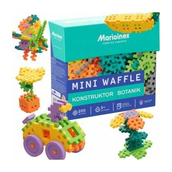 Marioinex Конструктор Marioinex Малкият ботаник, мини, вафлен, 200 части