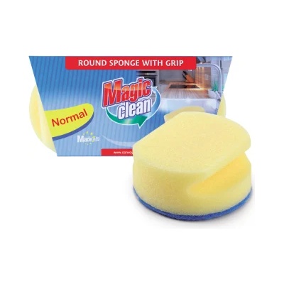 Magic Clean Кръгла гъба с канал 2бр (mc 0110)