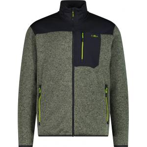 CMP Мъжко поларено яке CMP Jacket with Chest Pocket Fleece jacket - Sage / Antracite - размер 56 (EU) (005-7018-0316)