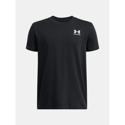 Under Armour UA B Icon Taped SS Тениска за момчета Under Armour | Cheren | Момчешки | 128