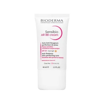BIODERMA Sensibio AR BB Cream Anti-Redness Skin-Perfecting Care Claire Light bb крем срещу зачервяване 40 ml