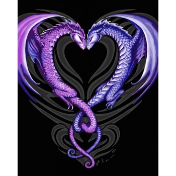 Gaira Malovanie podľa čísel Srdce drakov