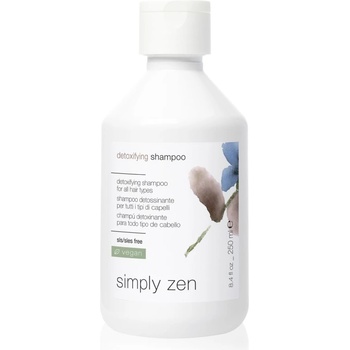 simply zen Detoxifying почистващ детоксикиращ шампоан за всички видове коса 250ml