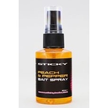 Sticky Baits Dipovací sprej Peach & Pepper Spray 50ml