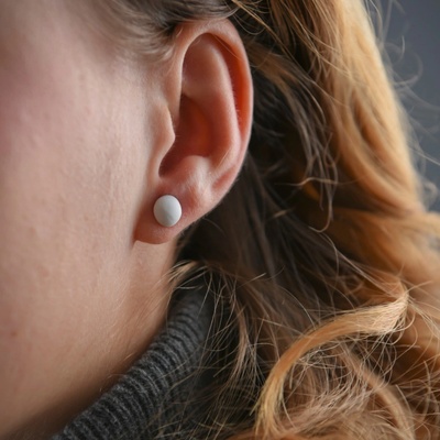 StehlikDesign Makronka bílá 0224