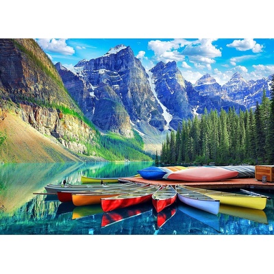 HUADADA Пъзел Италия Алпийско езеро 1000 части huadada