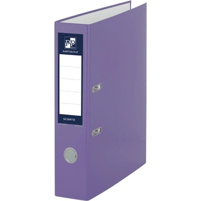 Karton P+P Pákový pořadač A4 7 cm SCONTO fialový 9-968 Fialová |