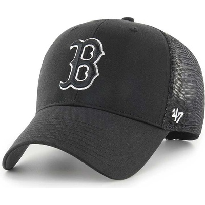 47 brand Шапка с козирка 47 brand MLB Boston Red Sox в черно с апликация B-BRANS02CTP-BKD (B.BRANS02CTP.BKD)