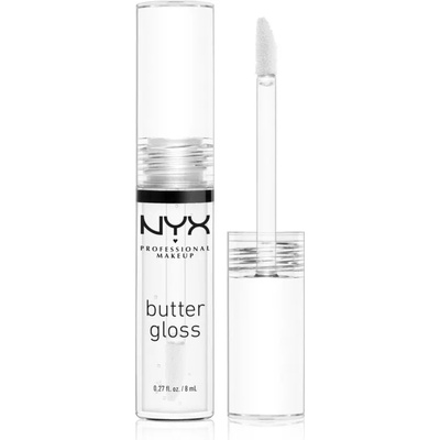 NYX Cosmetics Butter Gloss блясък за устни цвят 54 Sugar Glass 8ml