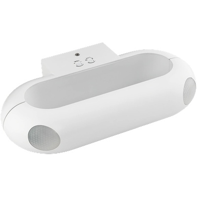 UltraLux Led ЛАМПА С pir СЕНЗОР ЗА ДВИЖЕНИЕ, ЗА СТЕНА, БЯЛА, 18w, 4000k, (llpo1840)