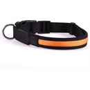 Dogtrace Obojok svietiaci syntetický popruh
