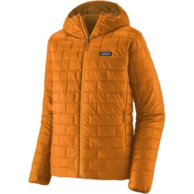 Patagonia Мъжко синтетично яке Patagonia Nano Puff Hoody Synthetic jacket - Autumn Orange - размер XS (004-6818-0811)