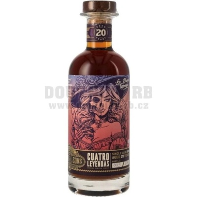 Romero & Sons Leyendas 20y 51,4% 0,7 l (holá láhev)