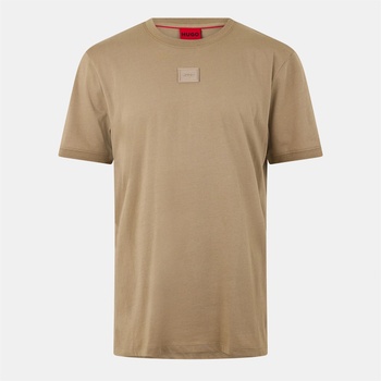 Hugo Тениска Hugo Men's Regular Fit T-Shirt - Open Brown