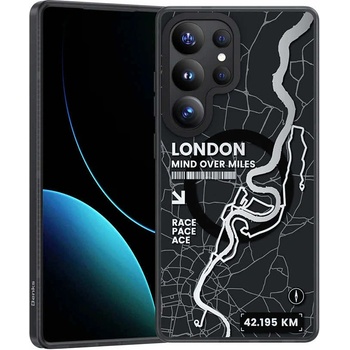 Benks Magnetic City London Case - хибриден удароустойчив кейс с MagSafe за Samsung Galaxy S25 Ultra (черен)