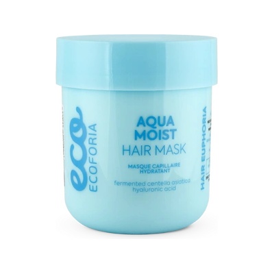 Ecoforia Маска за суха и изтощена коса ecoforia aqua moist hair mask 200мл (4745010333033)