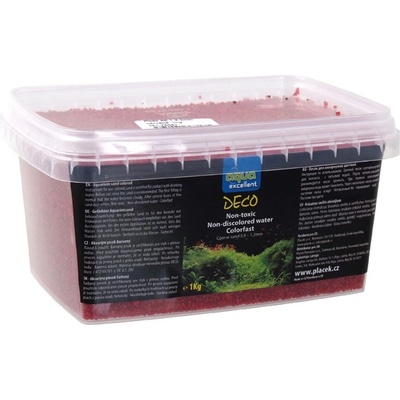 Aqua Excellent piesok červený 1 kg