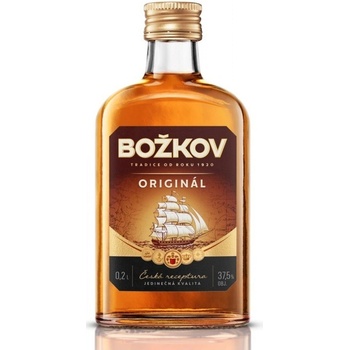 Božkov Originál Rum 37,5% 0,5 l (čistá fľaša)