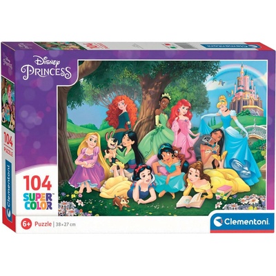 Clementoni Пъзел Clementoni от 104 части - Принцесите на Дисни (25743)