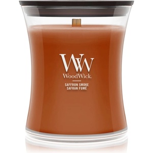 WoodWick Saffron Smoke ароматна свещ с дървен фитил 275 гр