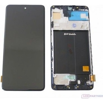 LCD Displej + Dotykový panel + Přední kryt Samsung Galaxy A51