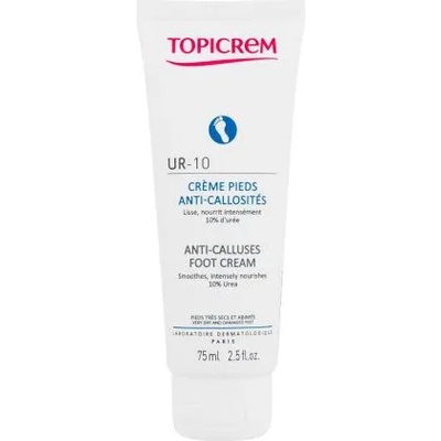 Topicrem UR 10 Anti-Calluses Foot Cream възстановяващ крем за крака 75 ...