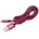 Bravas Кабел USB 2.0 Type A - Micro Type B, 1м, с оплетка цикламен