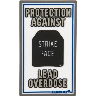 Nášivka LEAD OVERDOSE velcro plastová
