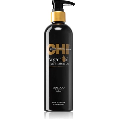 CHI Argan Oil Shampoo подхранващ шампоан за суха и увредена коса 340ml