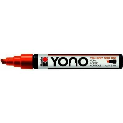 Marabu YONO akrylový popisovač 0,5-5 mm - oranžový