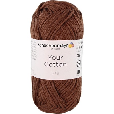Schachenmayr Your Cotton 00012 Chestnut Плетива прежда (9807019-00012)