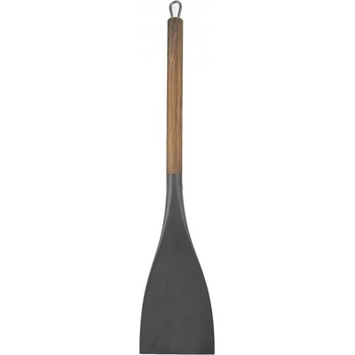 Obracečka termoplast PBT/nerez 37 cm WOODEN