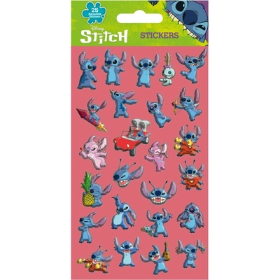 Samolepky 3D Lilo a Stitch