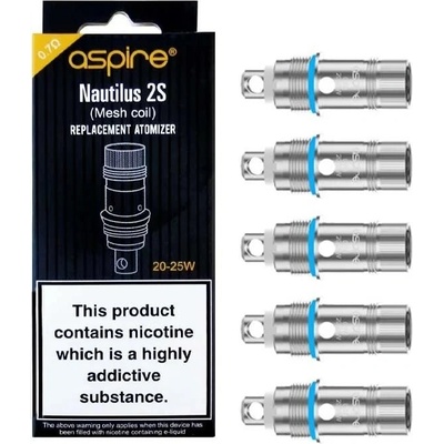 Aspire Nautilus 2S žhavící hlava Mesh 0,7ohm – Zbozi.Blesk.cz