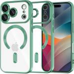 Techsuit Калъф за iPhone 17 Pro Max - Techsuit - Luxury Crystal MagSafe - Светло Зелен (KF2348930)