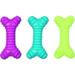 Flamingo Dog toy - Дентална играчка за кучета, каучуков кокал със звук, 185 гр