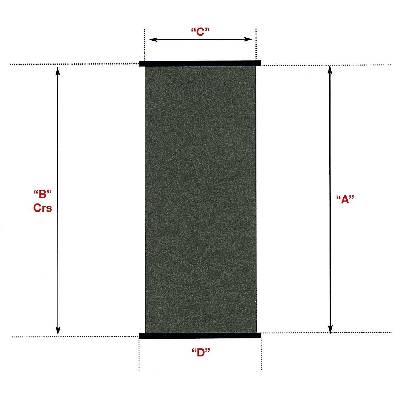 Solárny kolektor SC 1,2 m x 4,0 m -- plocha 4,8 m2