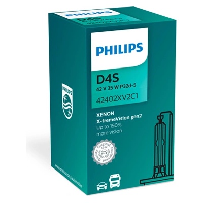 Philips Крушка, фар PHILIPS D4S, 42V, 35W, 4600К, 3200lm, 1 бр