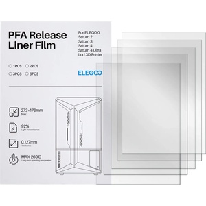 Elegoo Комплект PFA фолио - 5 бр. - Saturn 2 (50.102.0026)