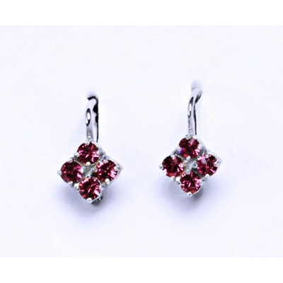 Čištín s krystaly Swarovski Rose NK 1324