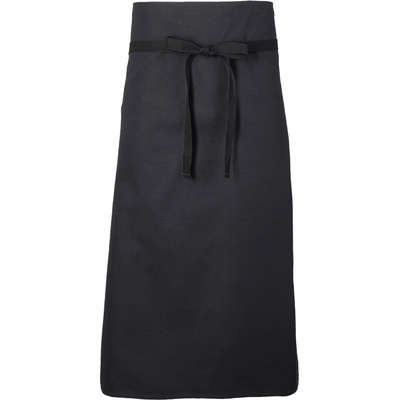 NEOBLU Zástěra do pasu Emile 86x104cm COT244456n1199-deep black Černá deep