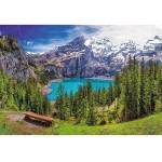 Trefl Puzzle - 1500 - Lake Oeschinen, Alps, Switzerland Trefl 26166