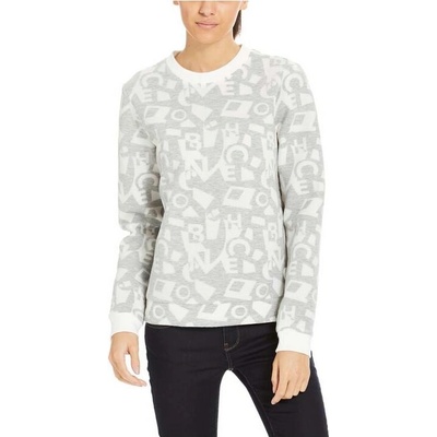 Bench Jacquard Sweatshirt Typo Jacquard Aop P1105