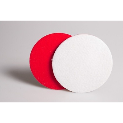 Kotouč leštící 125 x 6 mm filcový, se suchým zipem