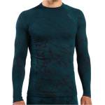Odlo Мъжко синтетично термобельо Odlo Performance Warm Blackcomb Bl Top Crew Neck L/S Synthetic base layer - Reflecting Pond (014-2612-0112)