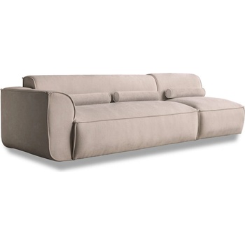 Miuform Бежов модулна лежанка (ляв ъгъл) Flex Felix - Miuform (2021SO06)