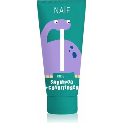 NAÏF Dětský šampon a kondicionér s vůní limetky a černého rybízu 250 ml