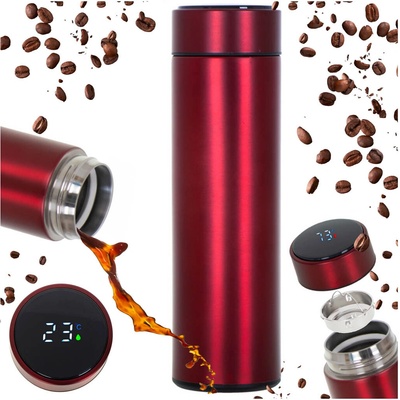 Inka Termoska Smart LED vínová 500 ml